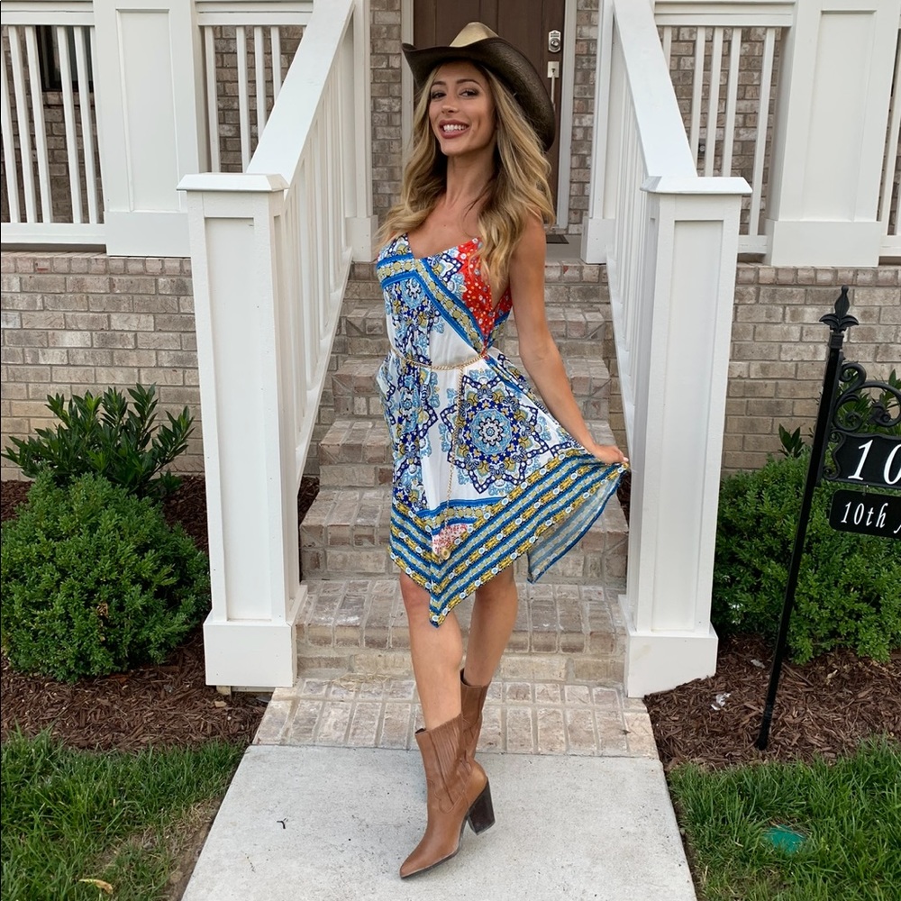 Patterned dress